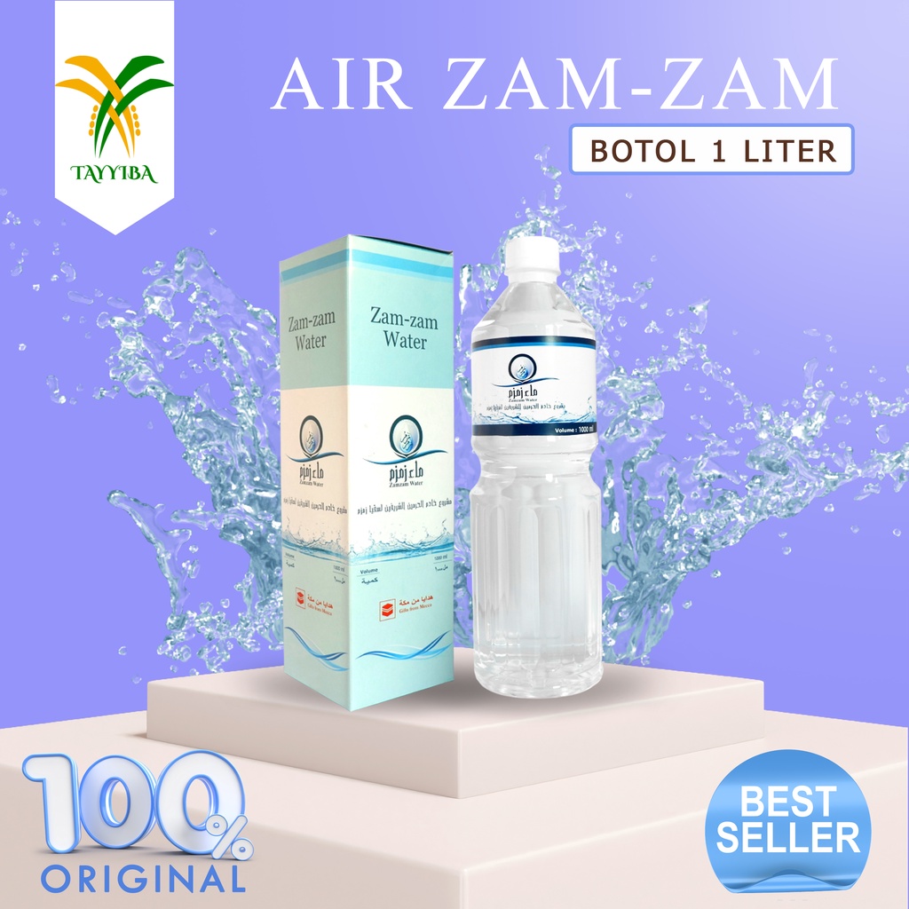 

Air Zamzam Asli 1 liter Original