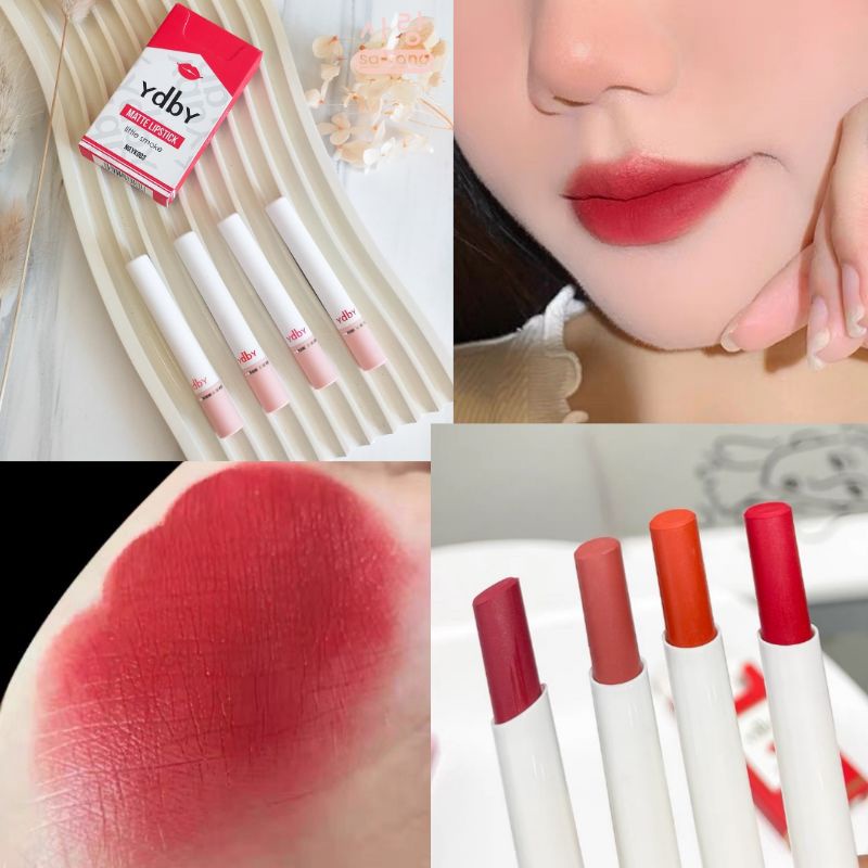 LIPSTICK YDBY PINK LITTLE SOMKE LIPSTICK ISI 4