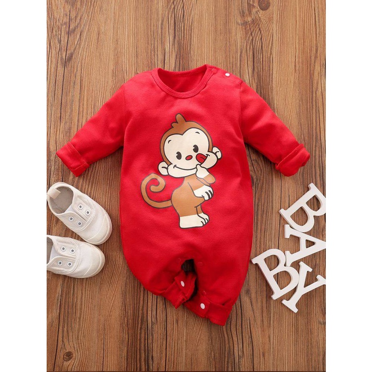 BabyGo Sleepsuit bayi / Baju bayi Motif Fashion