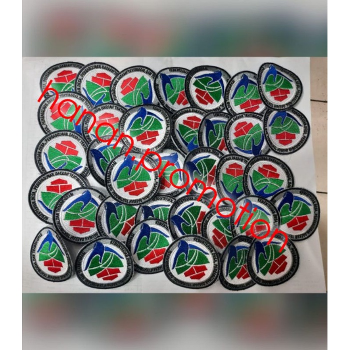 BADGE PATCH LOGO KEMENDES / KEMENTERIAN DESA BORDIR KOMPUTER