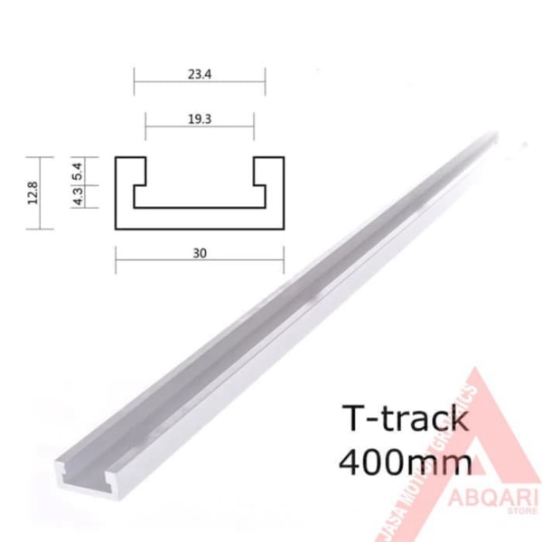 Terbaik t track / miter slot / table saw runner / table saw fence rail Limited