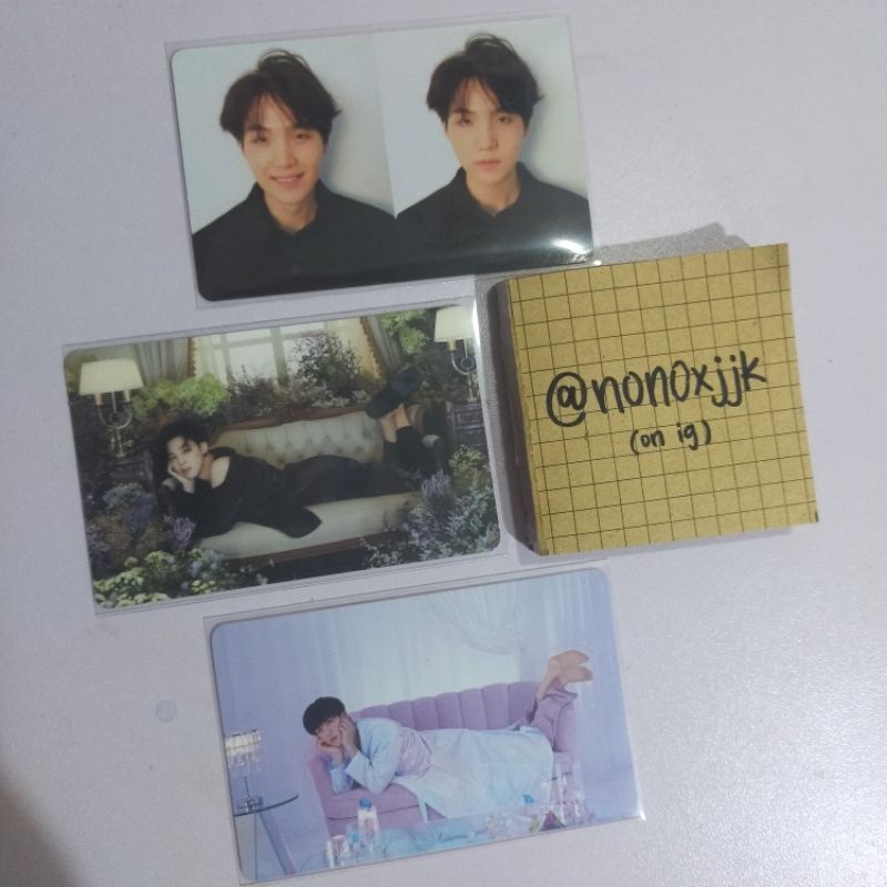 photocard pc yoongi suga dilan tear r jimin jin be rebahan official [TAKE ALL]