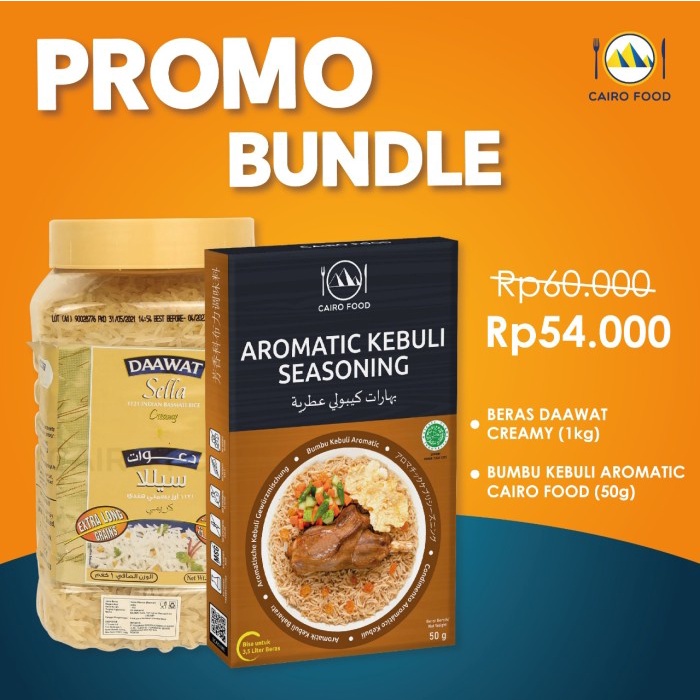 

Bundle Bumbu Kebuli dan Beras Basmati