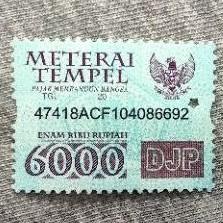 

[S(54 ✉) Materai Kuno 6000 Tahun 2010-2015 Original bisa cod