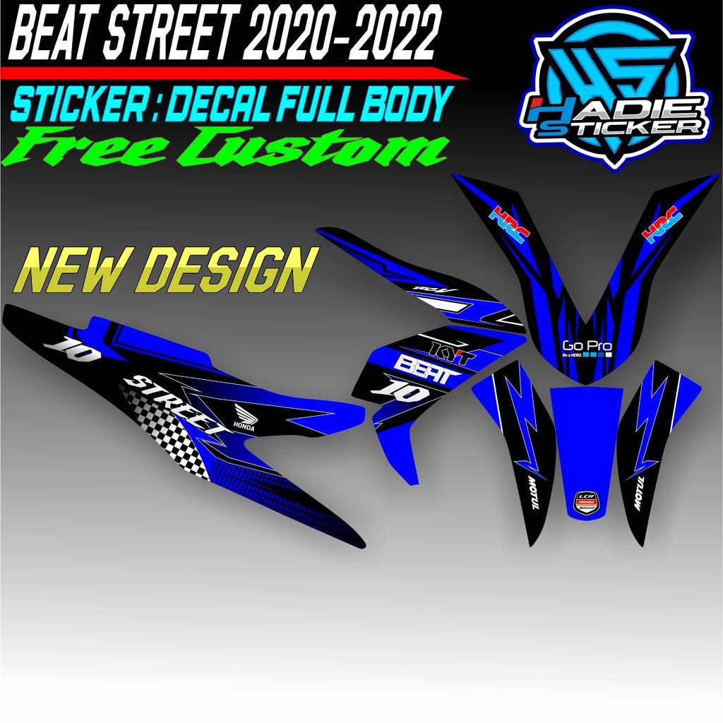 Sticker beat street custom decal 2020/2022