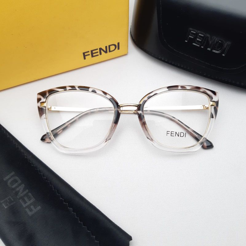 frame kacamata keren wanita cat eye Fendi3006