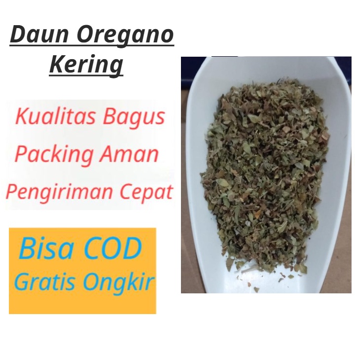 

Daun Oregano kering 50gr Kualitas Bagus / Dried Oregano / Bumbu MASAK / Rempah / Bumbu Pizza / Bumbu Dapur
