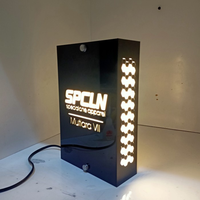 NOMOR RUMAH AKRILIK SUDUT / NOMOR RUMAH LAMPU