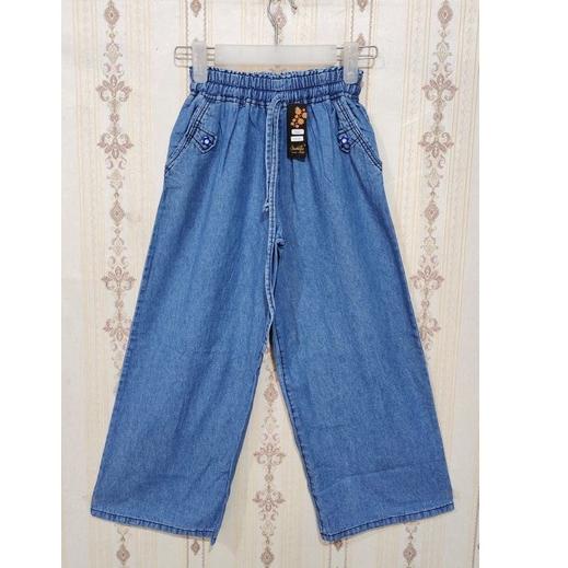 "EEK.21De22ᴱ" Kulot jeans anak SD-SMP