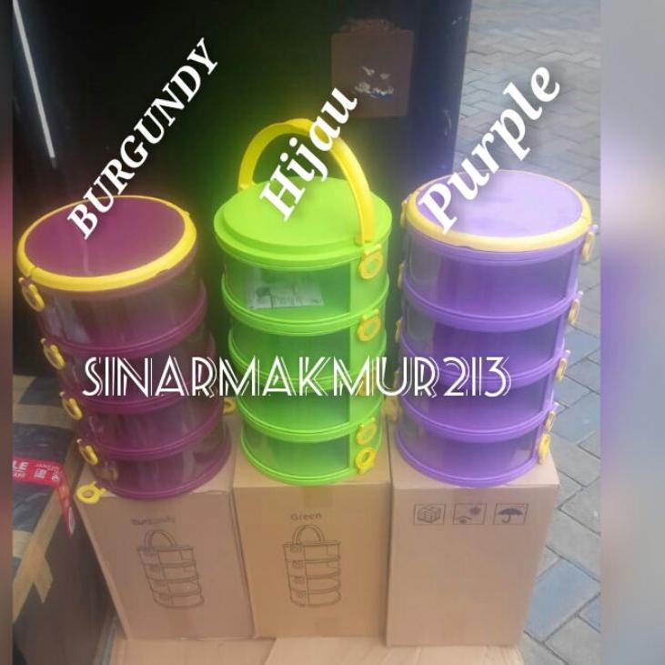 ㊍ Tudung saji warna 5 susun tudung saji 5 tingkat sudah rakitan へ