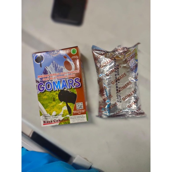 

Gomars Susu Kambing Etawa Bubuk Rasa Coklat