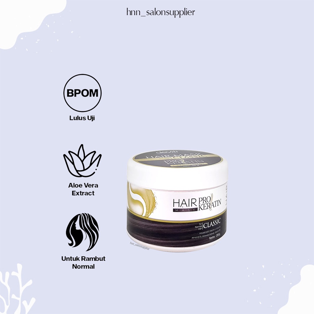 Deviti Hair Mask Masker Rambut  500gr