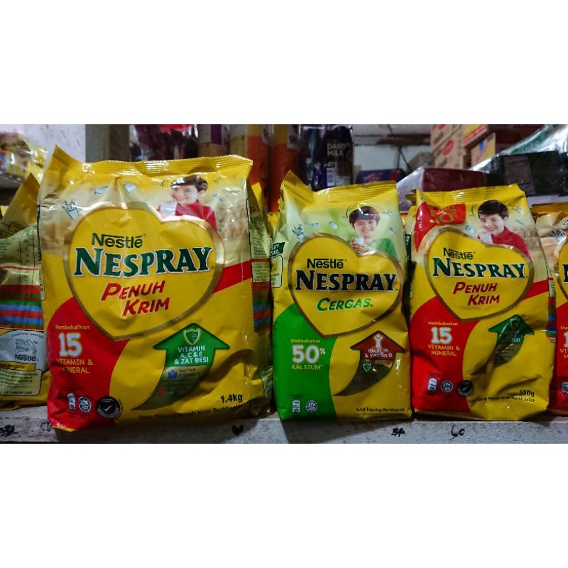 

Nespray Malaysia ukuran 550gr