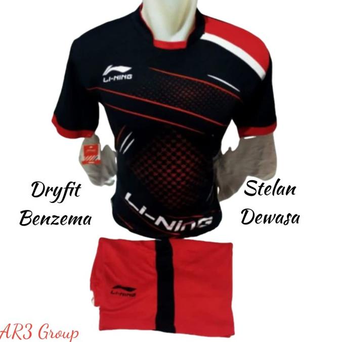 Stelan Olahraga Pria/Wanita Baju Badminton Bulutangkis Lining Terbaru