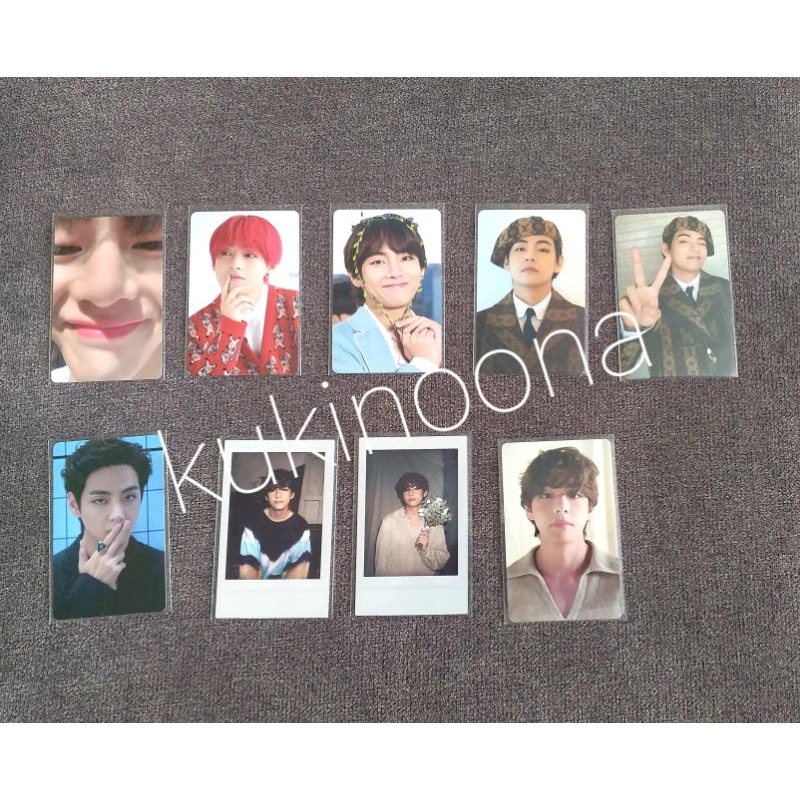 (READY) DICON 101 TAE ZOOM, TAE BUNGA, TAEHYUNG PROOF, TAE DECOKIT (Baca desk)