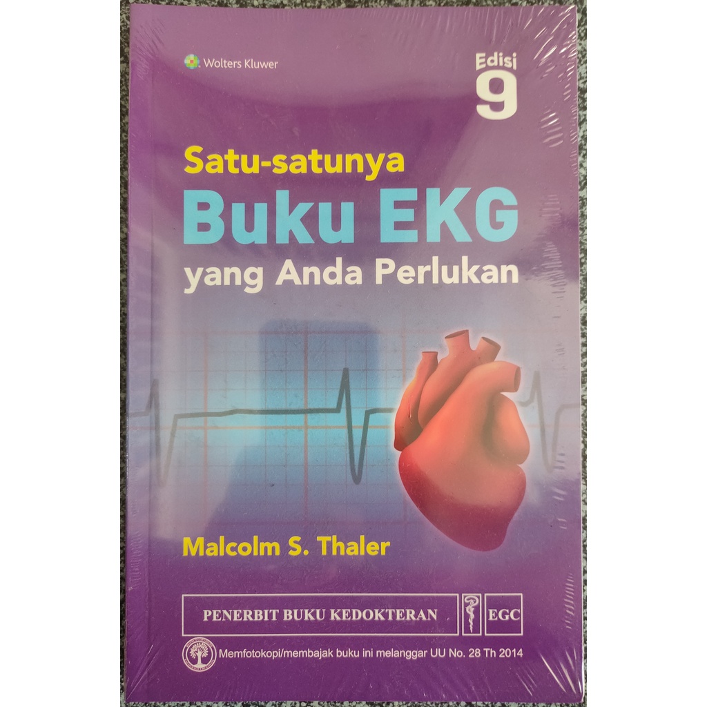 Original SATU SATUNYA BUKU EKG YANG ANDA PERLUKAN ED. 9