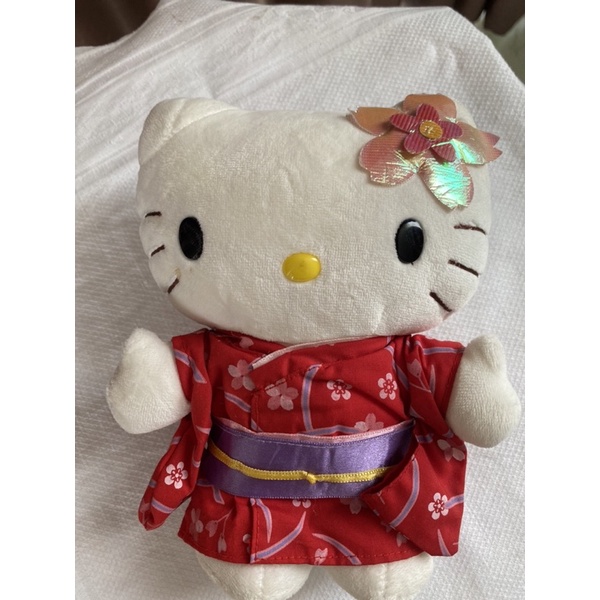 Hello Kitty Kimono merah