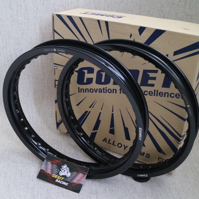 Velg Comet W Shape Ring 17 x 140 / 160 warna Black