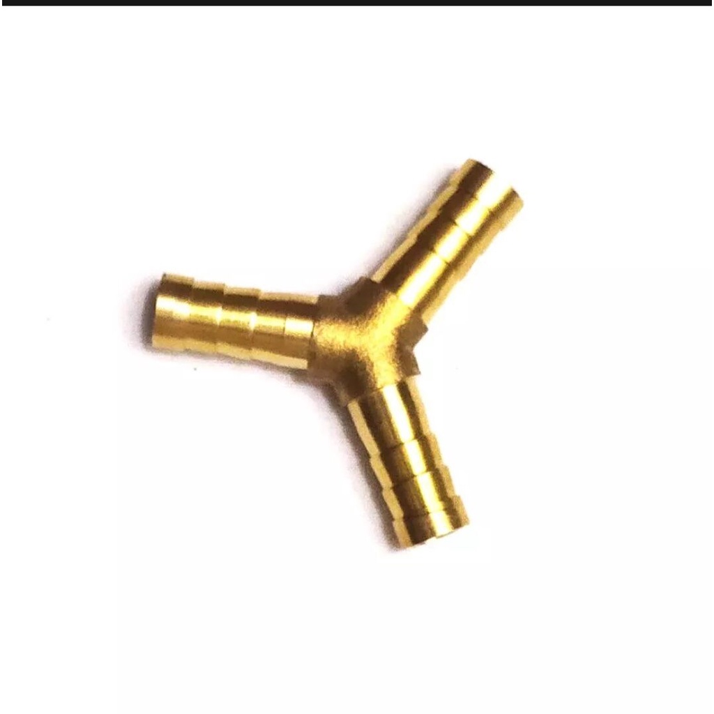 Sambungan Segitiga Selang Angin Kompresor 1/4