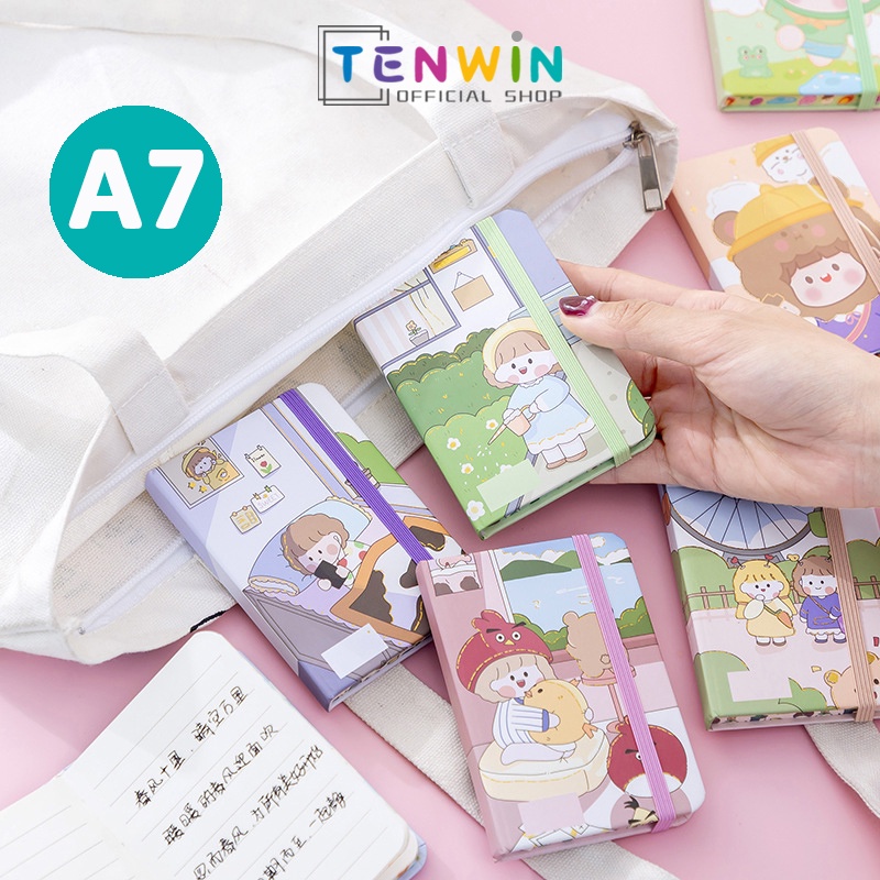 

Buku/Notebook saku kartun A6-96 halaman-Tenwin