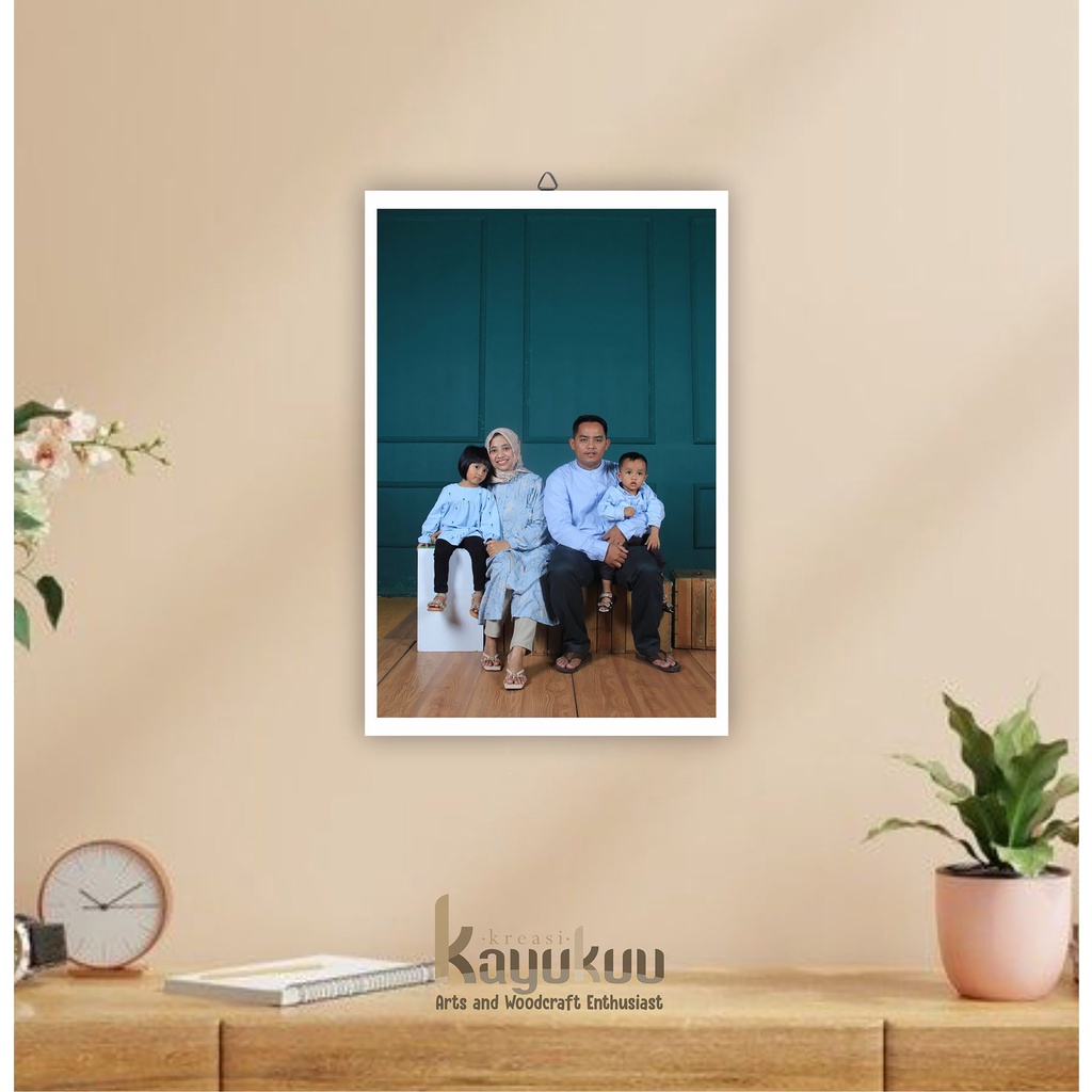 Kreasikayukuu Cetak Foto Ukuran 30x45 MDF Board Kualitas Premium