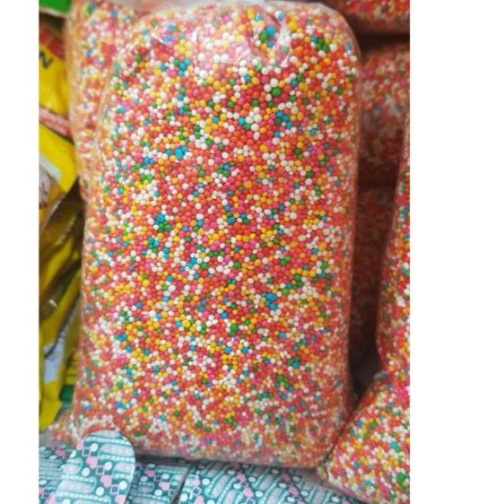

SPRINKLE Repack 50Gram Spikel Trimit Permen Gula trimix Warna Warni Butir GK34
