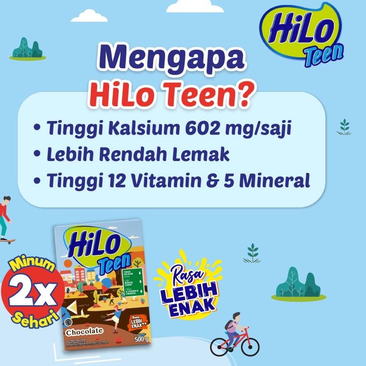 

Terbaik ホン HiLo Teen Taro 500 gr - Susu Tinggi Kalsium