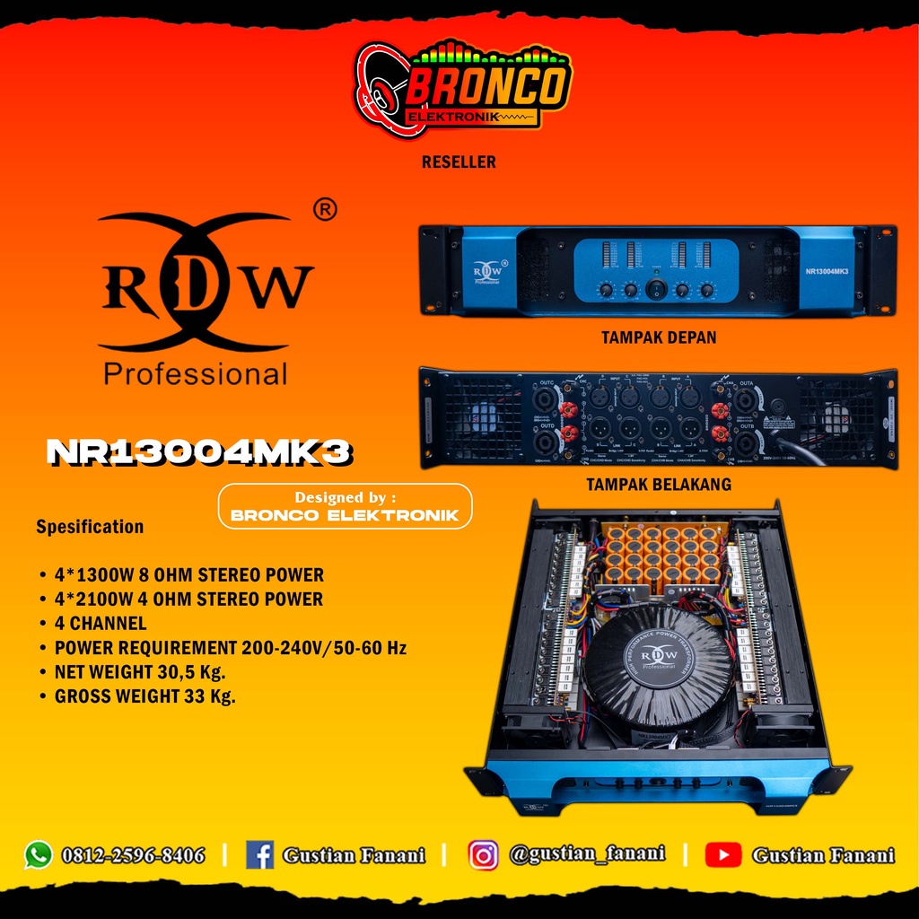 POWER RDW NR13004MK3