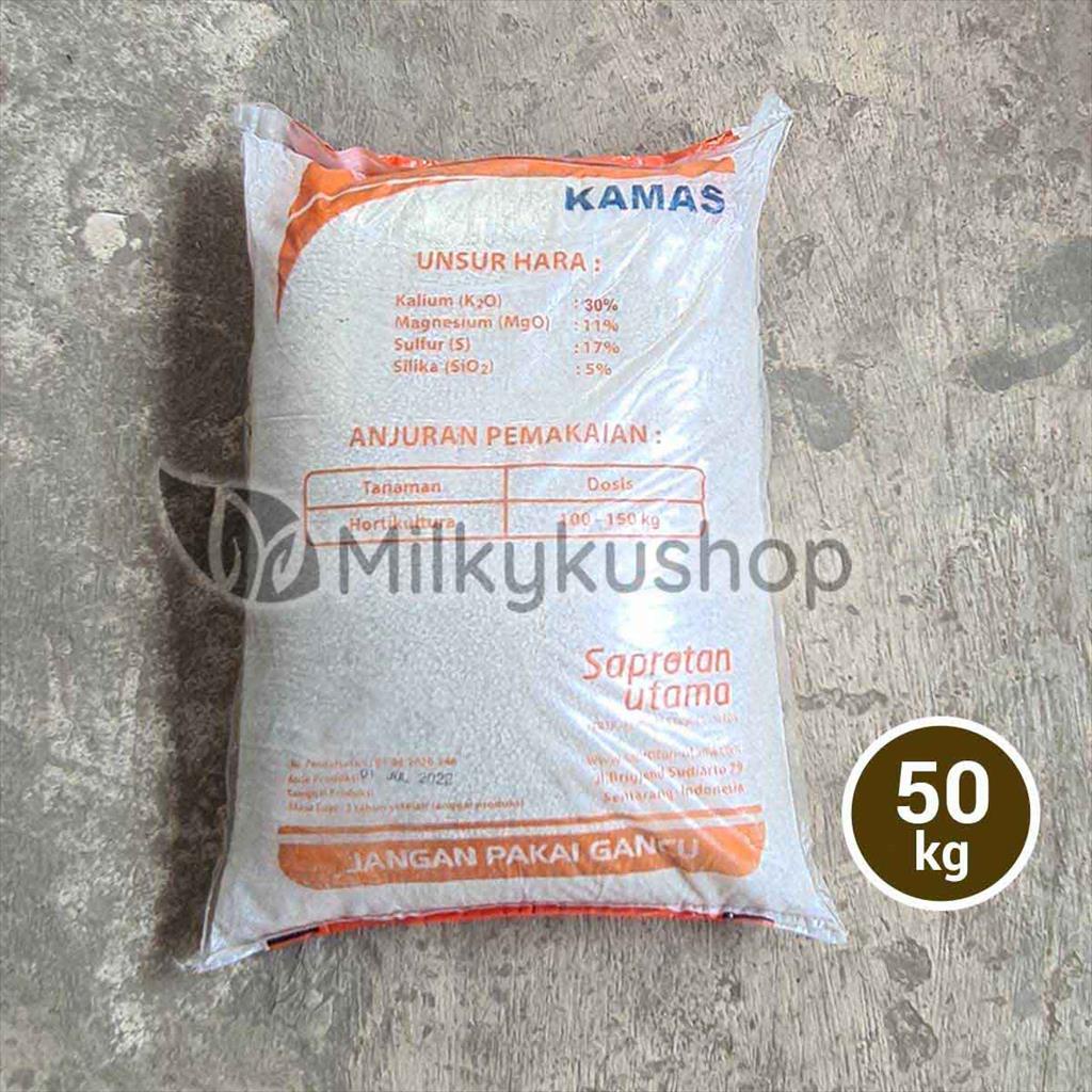 PUPUK PAK TANI KAMAS 50 KG KALIUM KEMASAN PABRIK VIA CARGO