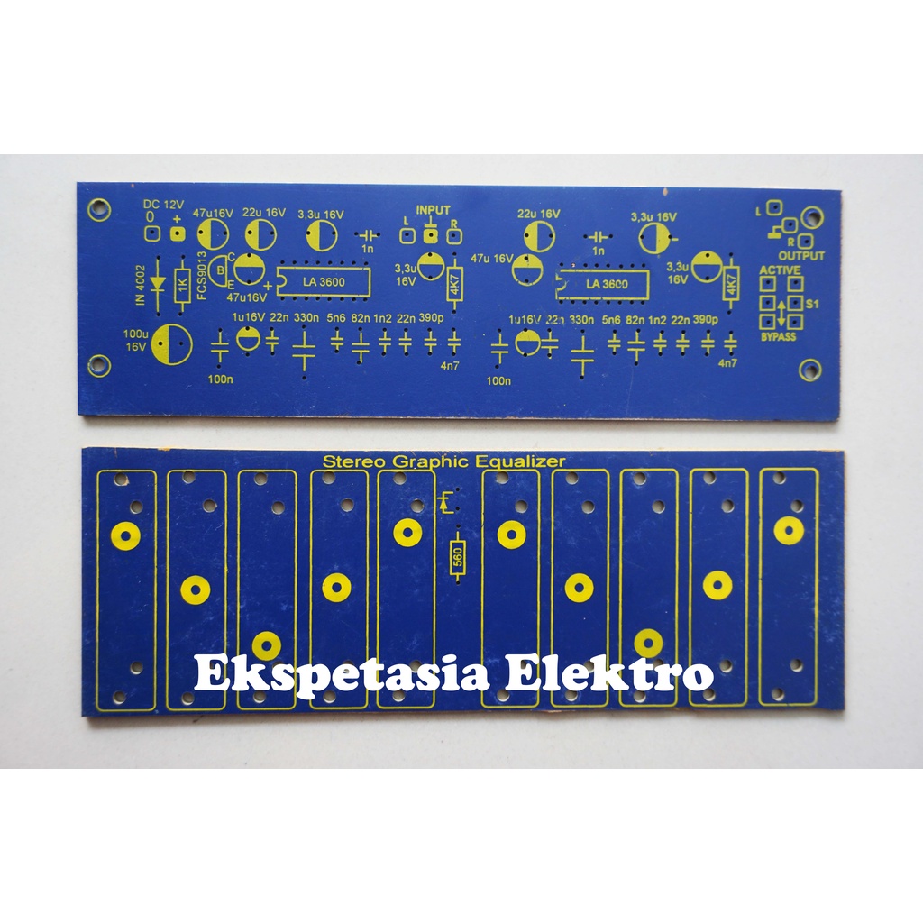 PCB Stereo Graphic Equalizer