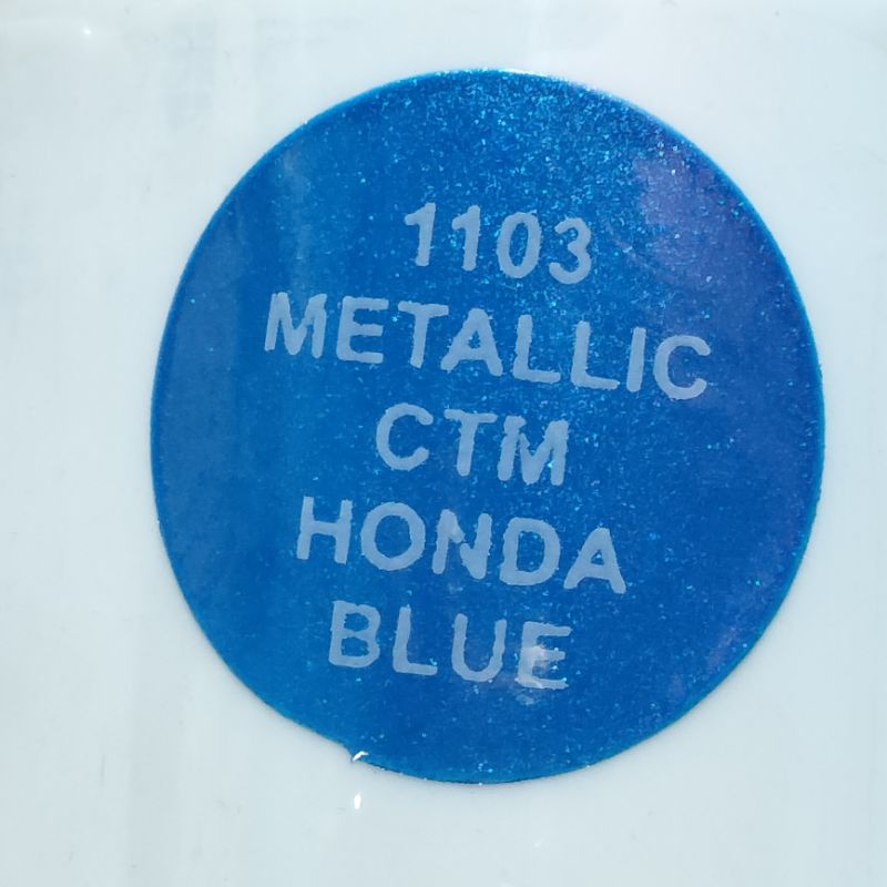 Pilok Pilox Cat RJ Metalic Ctm Honda Blue Biru Metalik 1103 150cc Cat Semprot RJ London Spray Paint