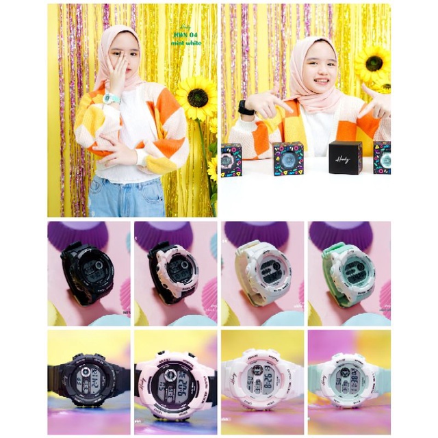 HWN 04 Jam tangan Hody - Digital Sporty Watch