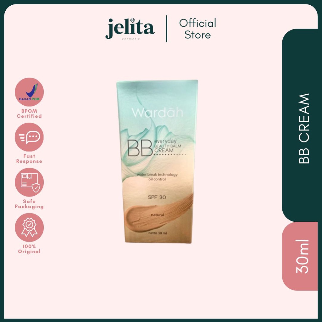 Wardah Everyday BB Cream Natural 30ml spf 30