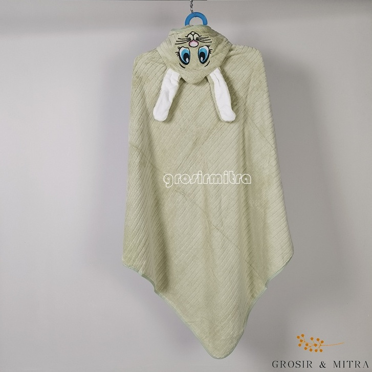 Ponco Anak Selimut Topi Bayi Blanket Handuk Anak Hoodie Bayi 3D Ponco Perlengkapan Kamar Mandi Lembut Halus Daya Serap Tinggi