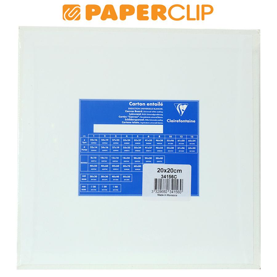 

CANVAS BOARD CLAIREFONTAINE 20X20 34156C