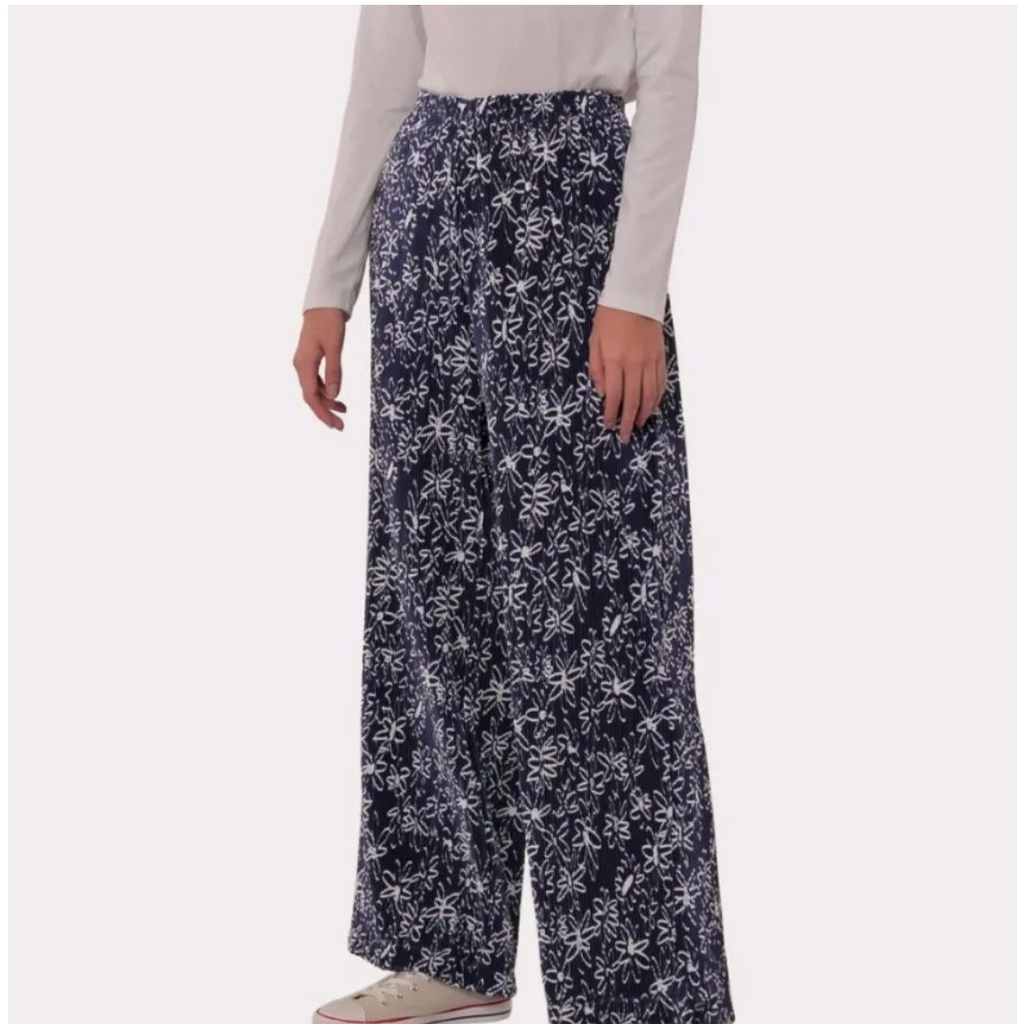 Nadjani .Chilla pleats pants  blue