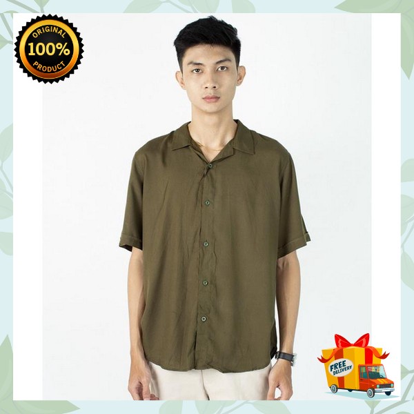 Baj Berkerah Polos Basic Bsju Hem Kemeja Kuliah Kemejan Tebal Murah Hem Kemejan Cowo Casual Bsju Kmj