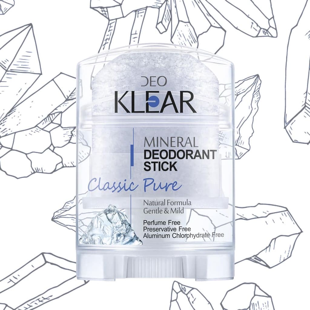 [TERMURAH] DEO KLEAR Mineral Deodorant Stick 70 gr | Win Metawin Brightwin | Browit.id