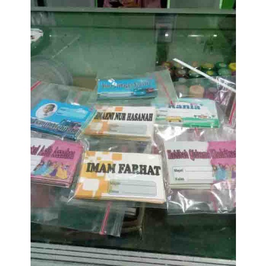 

STIKER NAMA BUKU SEKOLAH