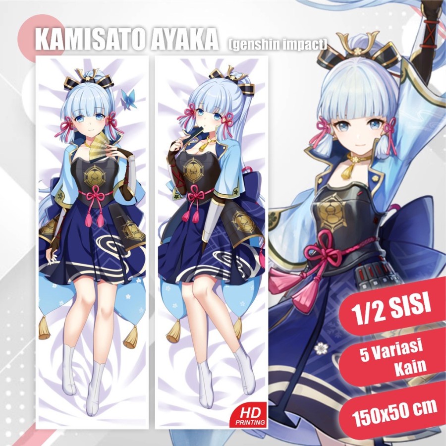 Dakimakura Ayaka Genshin Impact 150x50 cm (Cover Only)