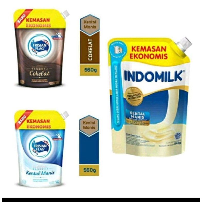 

INDOMILK SUSU KENTAL MANIS POUCH 545GR