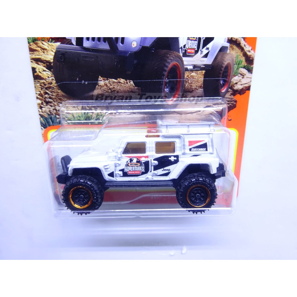 Matchbox Jeep Wrangler Superlift Putih