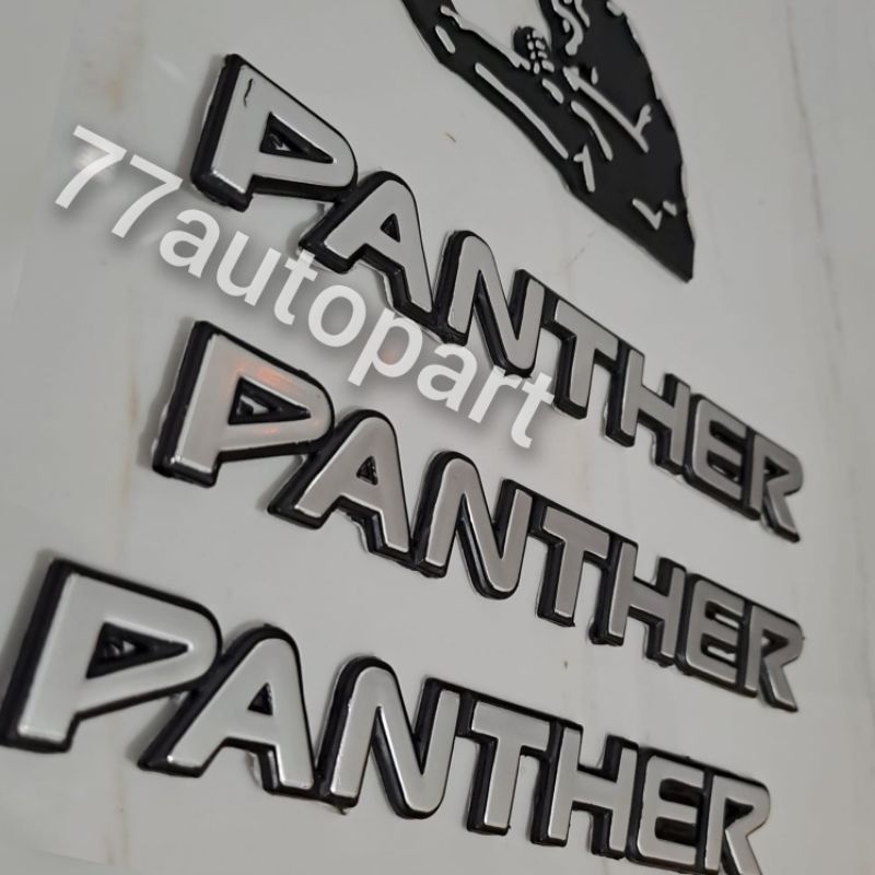 emblem logo panther lama harga sudah 4 pc