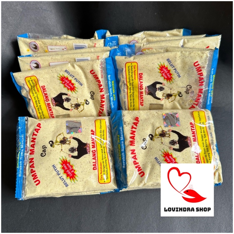 10 pcs Umpan Dalang Mantap Belut Putih