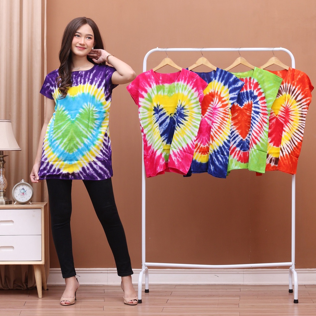 KAOS MIDi  LOVE PELANGI /BAJU ATASN WANITA KHAS BALI