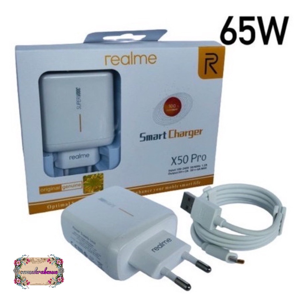 Charger Cashan tc Original  realme 65wat tipe c usb Fast Charging super vooc SB4579