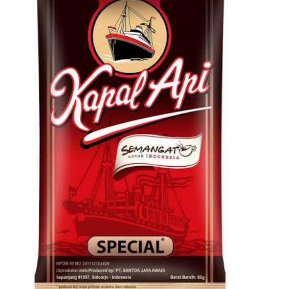 

Ready Stock Kopi Kapal Api 65gr ♕