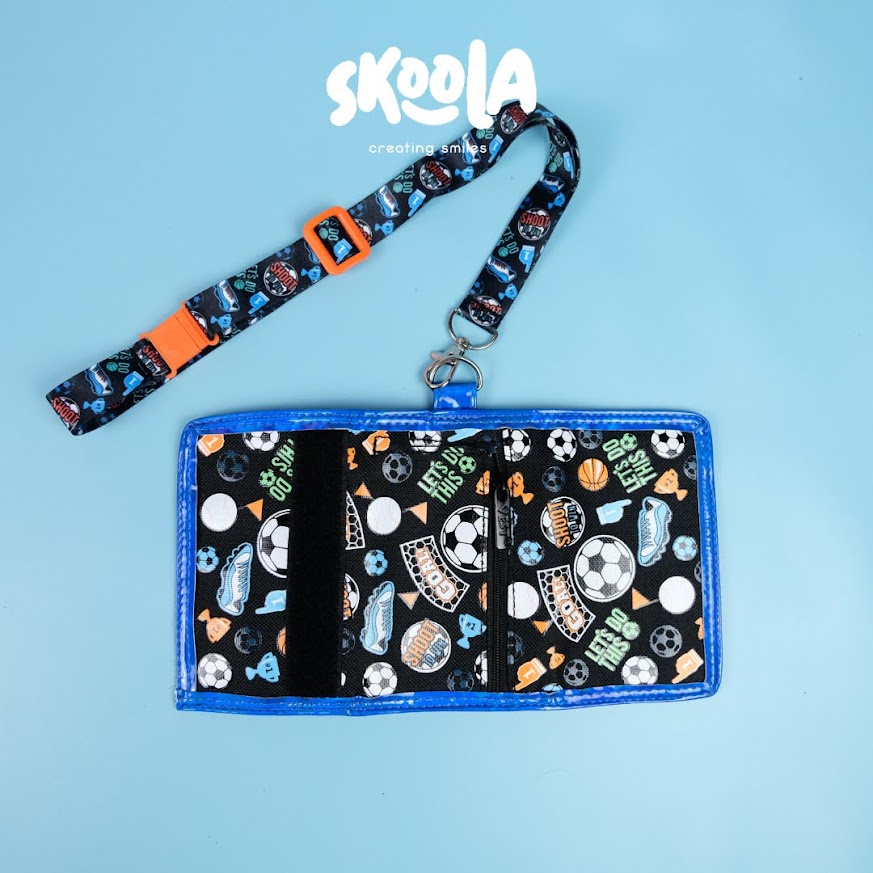 Skoola Dompet Mini Lanyard Anak Laki - Laki Astronot Bola - Rira Dara Aira
