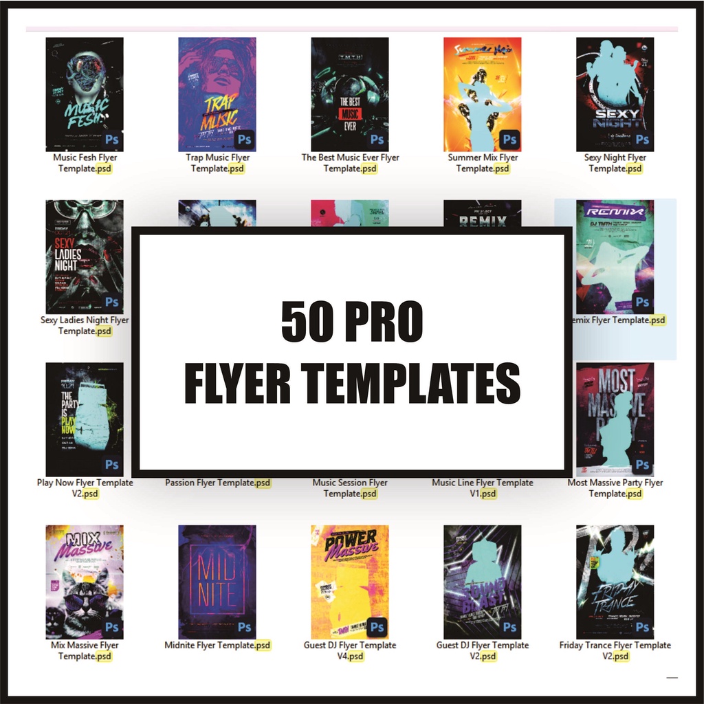 50 Pro Flyer Templates