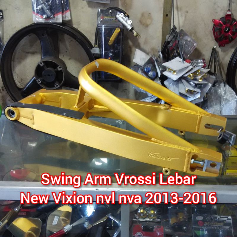 Swing arm V rossi Vixion New lebar sasis lengan ayun Vrossi New Vixion nvl nva